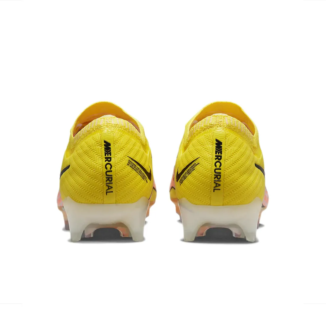 NIKE ZOOM MERCURIAL VAPOR 15 ELITE FG FIRM GROUND FOOTBALL BOOTS YELLOW