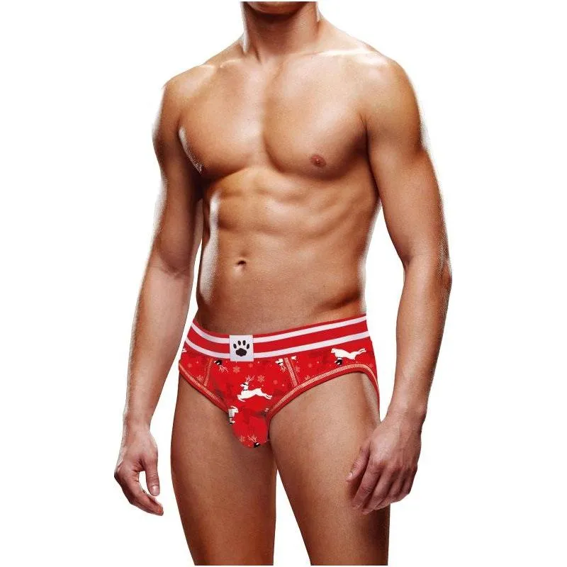 Open-Back Prowler Reindeer Design Brief Panty