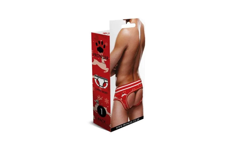 Open-Back Prowler Reindeer Design Brief Panty