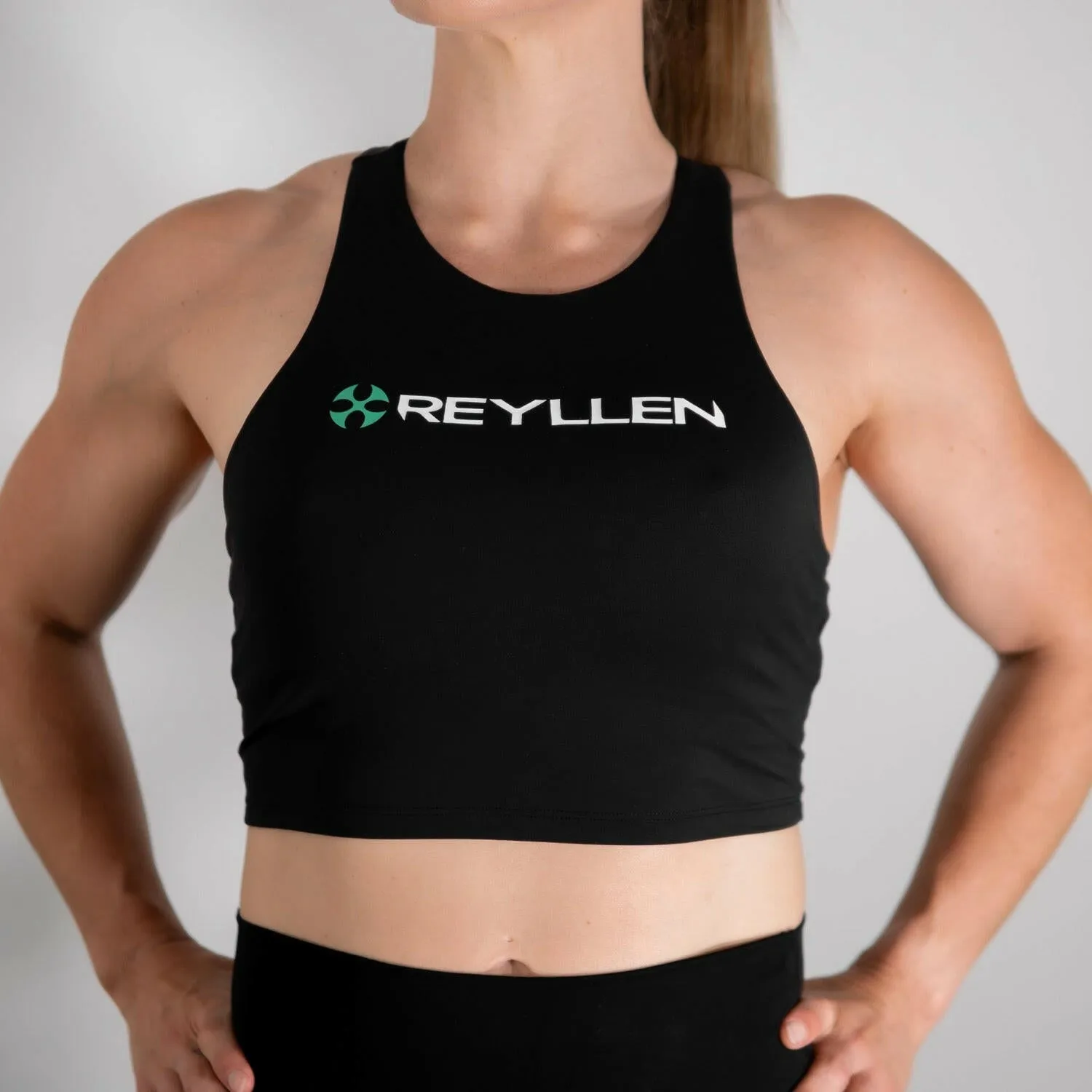 Reyllen Train Racerback Crop Top