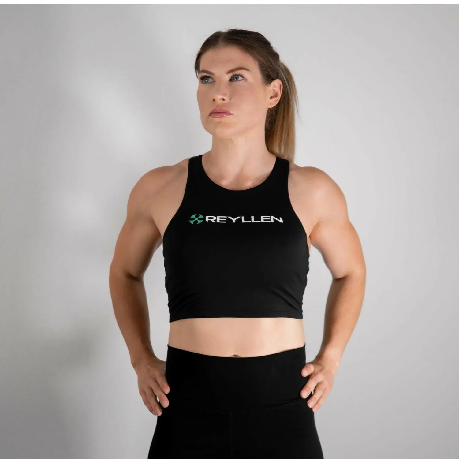 Reyllen Train Racerback Crop Top