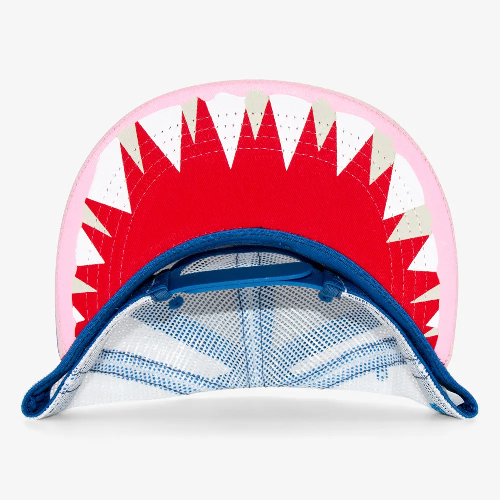 Shark Flatbill Snapback Hat