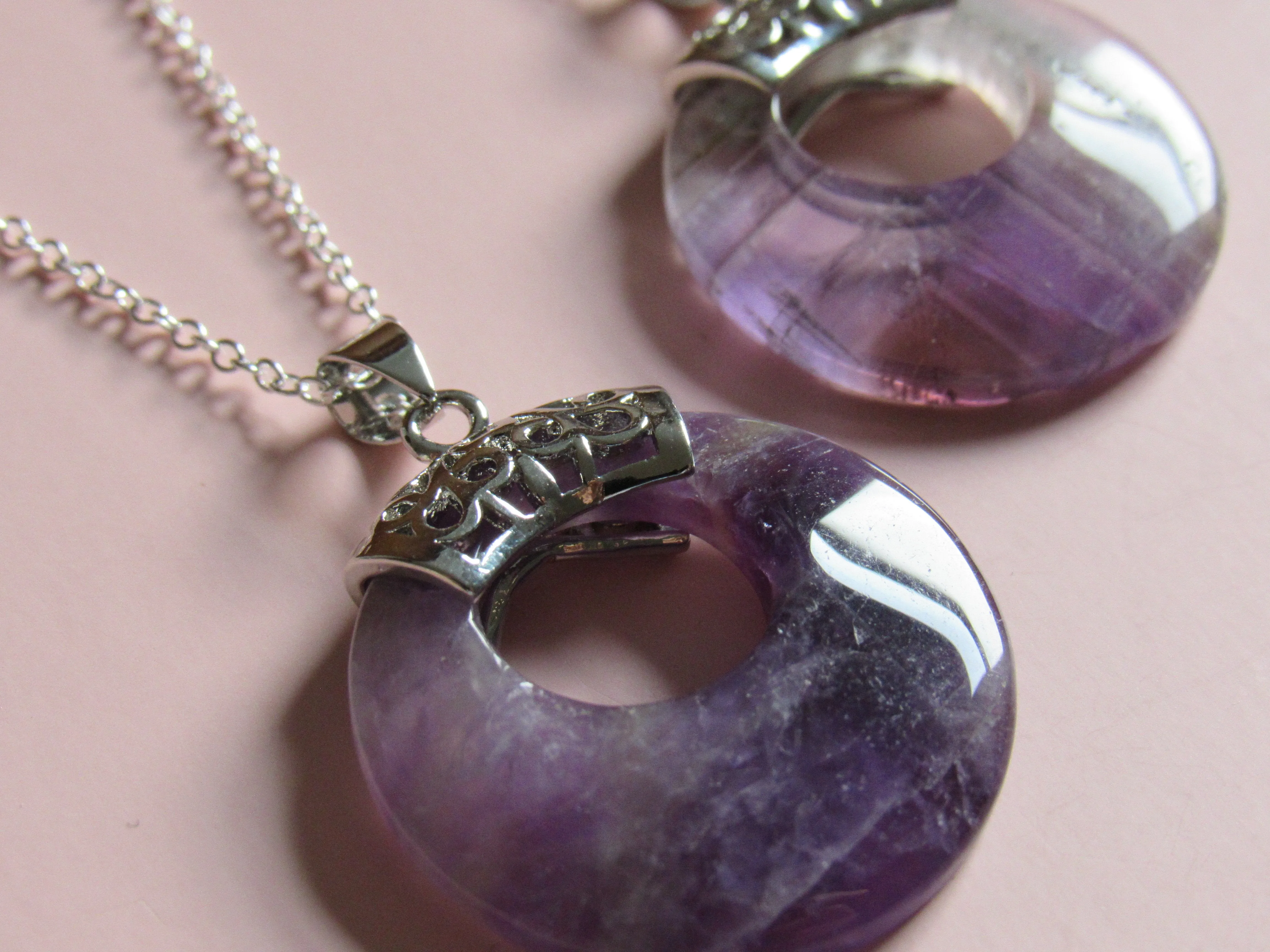 Supernova Amethyst Necklaces