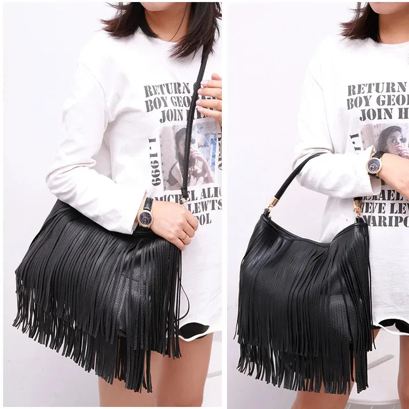 TEEK - Double Side Tassel Bag