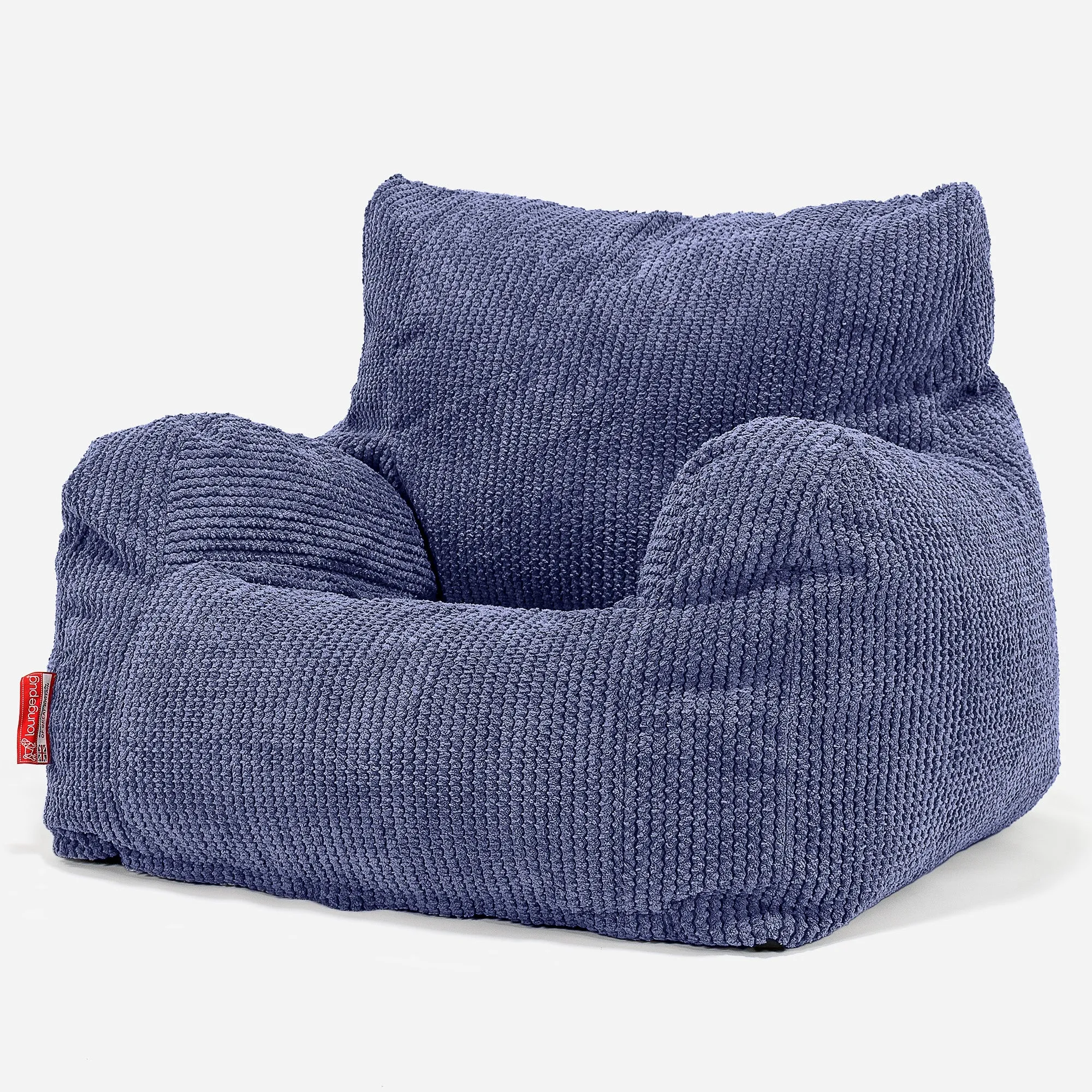 Teens Bean Bag Armchair 6-14 yr - Pom Pom Purple