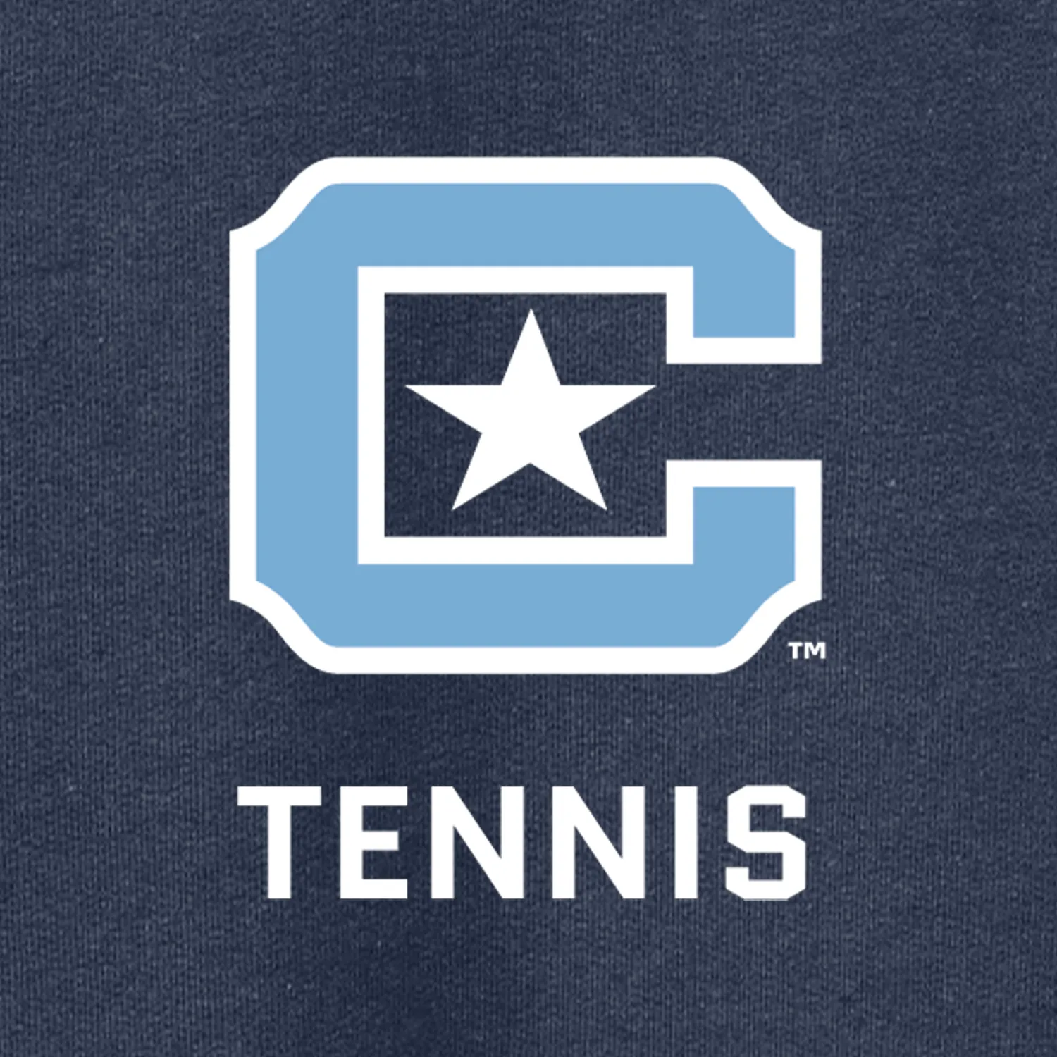 The Citadel Block C Star logo, Sports - Tennis,  Heavy Blend™ Hooded Unisex Sweatshirt