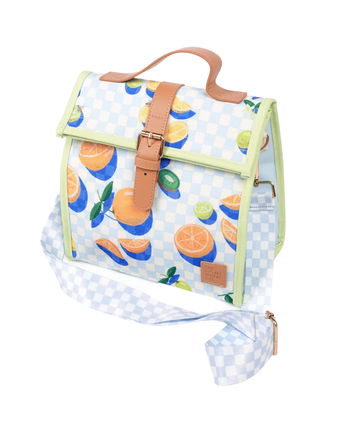 The Somewhere Company - Sorrento Citrus Insulated Lunch Satchel