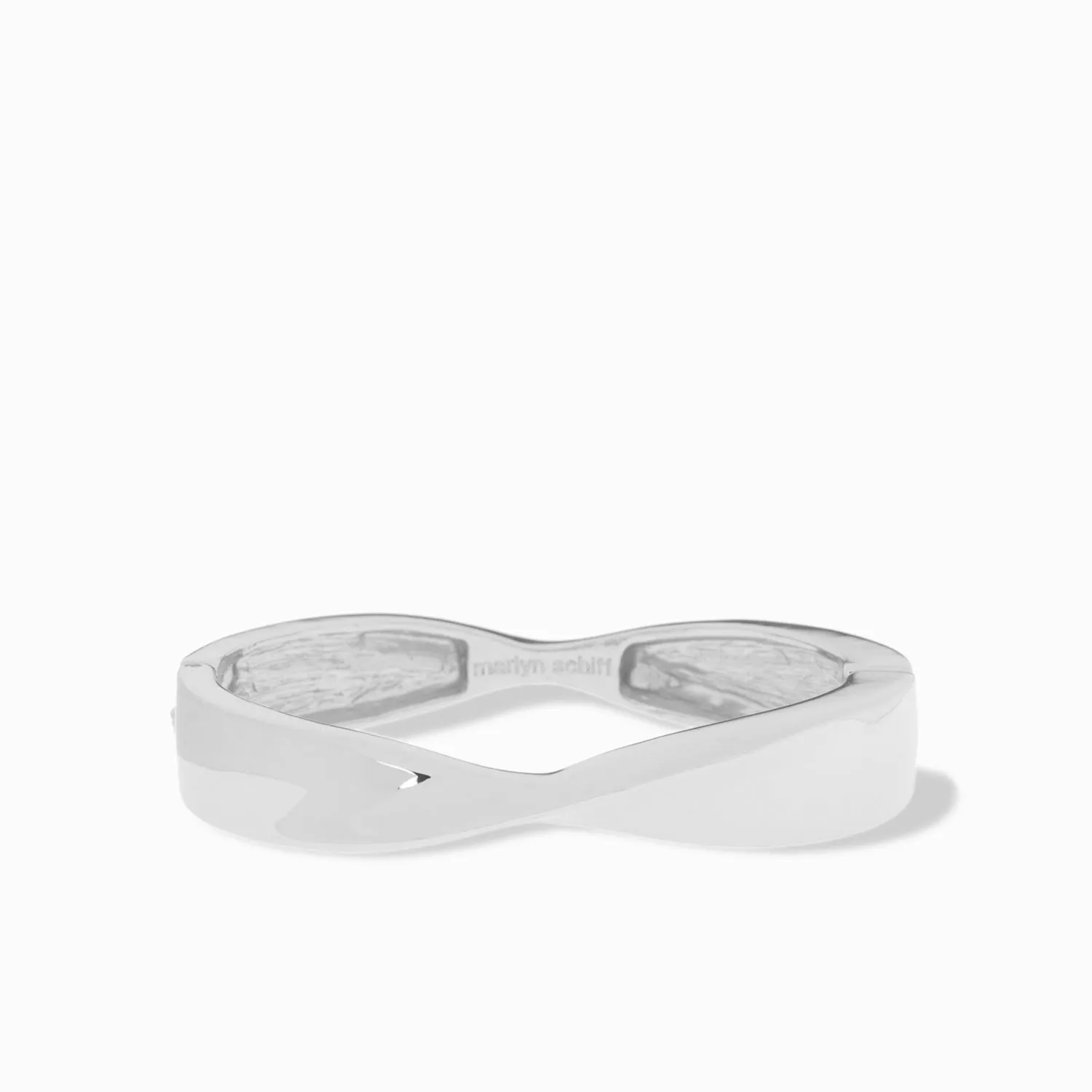 twisted hinge bangle