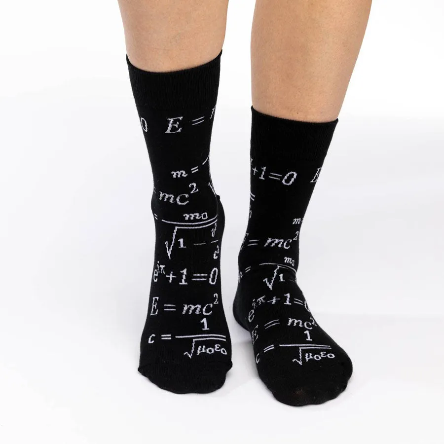 Unisex Maths Equations Socks